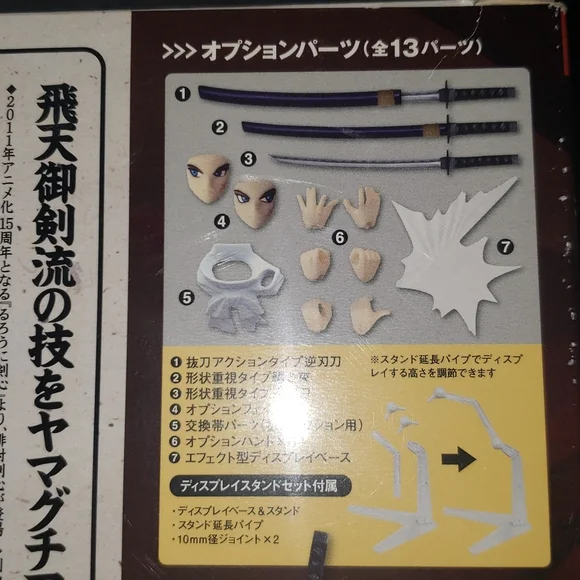 Revoltech Yamaguchi Series 109 Himura Kenshin 135mm Action Figure New In Box - Picture 7 of 11